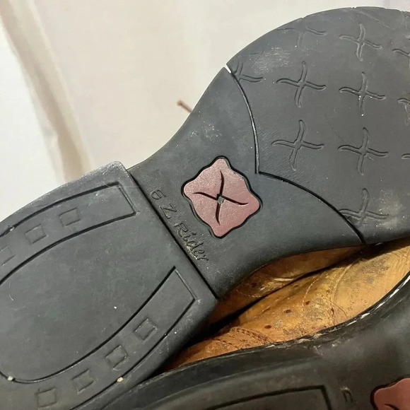 Twisted X Steel Toe EZ Rider Boots Leather Work Chore Barn Equestrian Riding 7 M - Picture 5 of 16